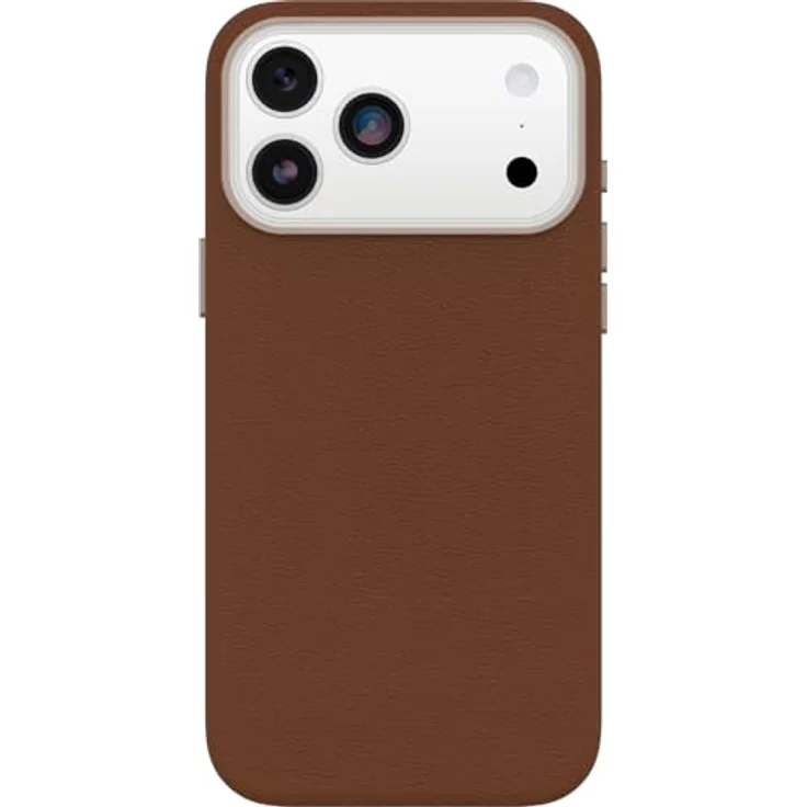 OtterBox Symmetry Series Cactus Leather MagSafe Hülle für iPhone 17 Pro Max, stoßfest, 3X Militärstandard, Braun – Bild 2