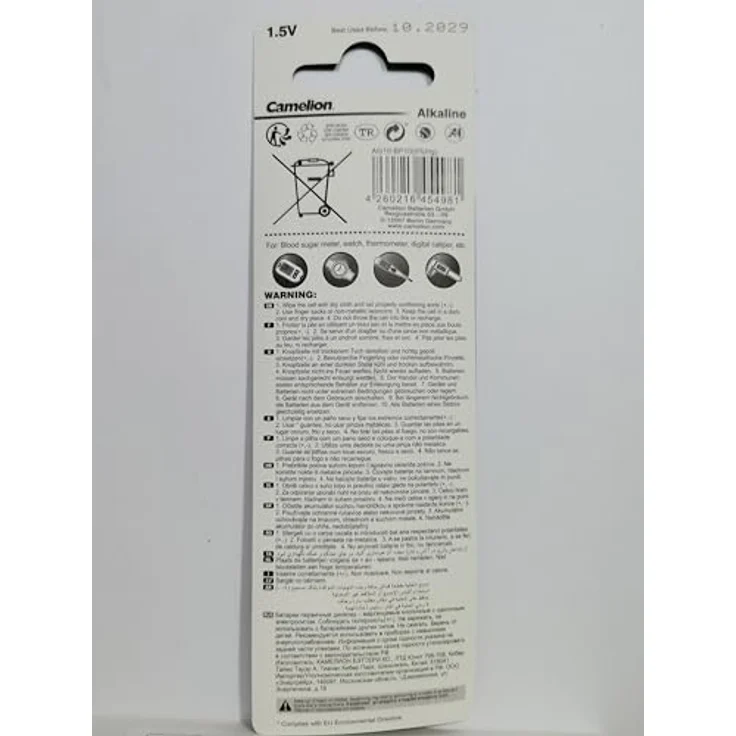 Camelion Alkaline AG10 389 LR1130 – Bild 3