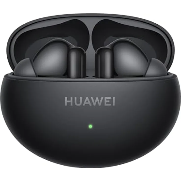 HUAWEI FreeBuds 6i, Intelligente Aktive Geräuschunterdrückung 3.0, Druckvoller Bass, Bis zu 35 Stunden Akkulaufzeit, Bluetooth 5.3, IP54 Schwarz