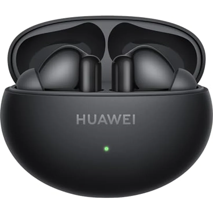 HUAWEI FreeBuds 6i, Intelligente Aktive Geräuschunterdrückung 3.0, Druckvoller Bass, Bis zu 35 Stunden Akkulaufzeit, Bluetooth 5.3, IP54 Schwarz – Bild 1