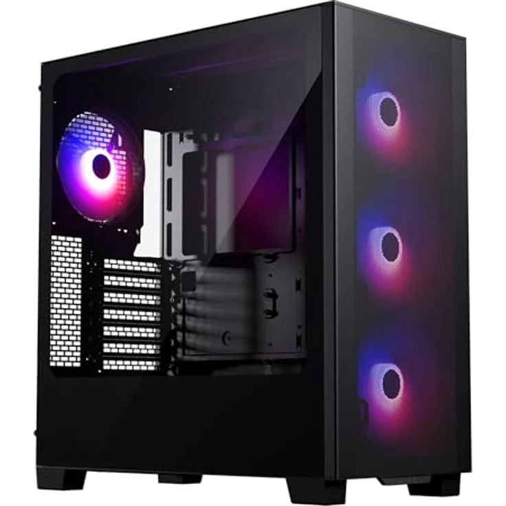 Phanteks XT Pro Ultra Tempered Glass Windows, D-RGB - schwarz – Bild 1