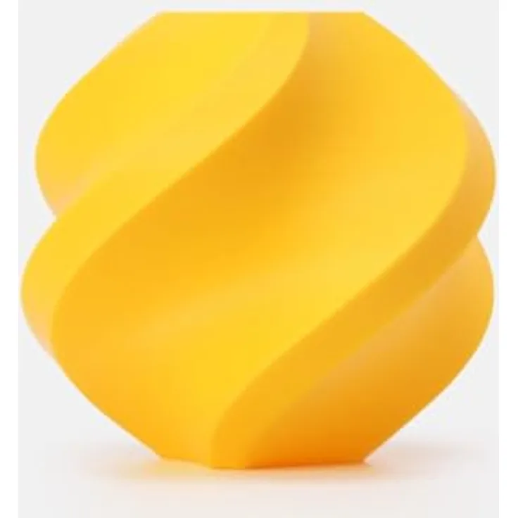 Bambu Lab PLA Basic 3D Filament, 1.75 mm, 1000 g, Gelb, mit RFID für intelligentes Drucken, wiederverwendbare Spule