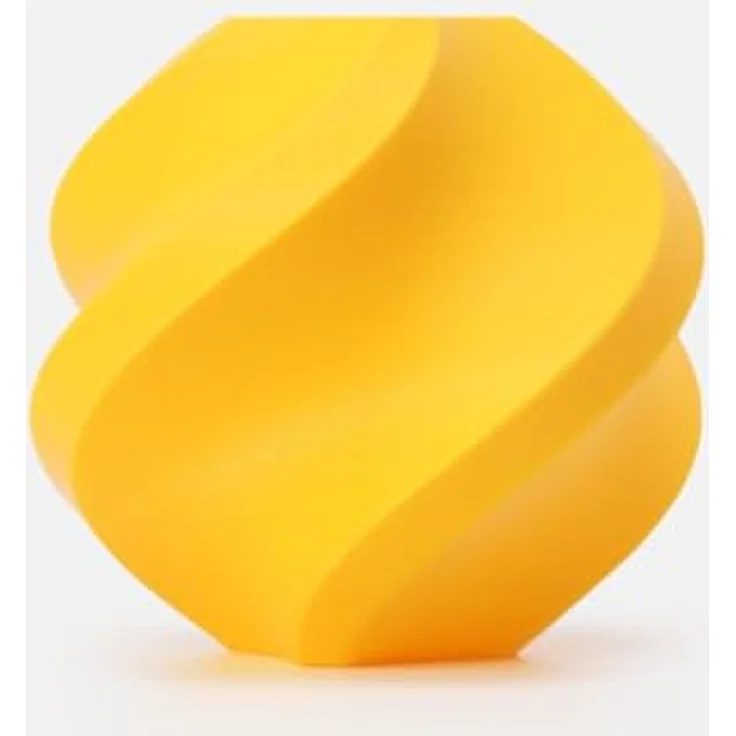 Bambu Lab PLA Basic 3D Filament, 1.75 mm, 1000 g, Gelb, mit RFID für intelligentes Drucken, wiederverwendbare Spule – Bild 1