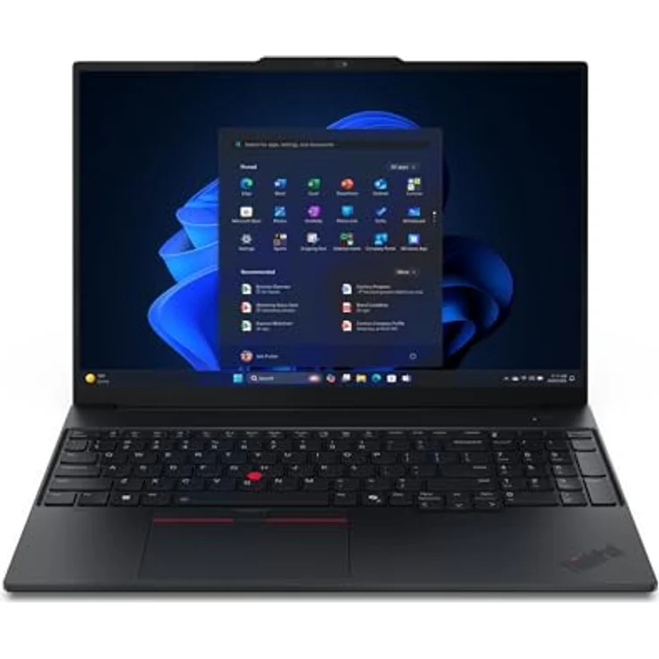 Lenovo ThinkPad E16 Gen 3, 16" WQXGA Notebook mit Intel Core Ultra 5, 32 GB RAM, 1000 GB SSD, DE, Schwarz – Bild 2