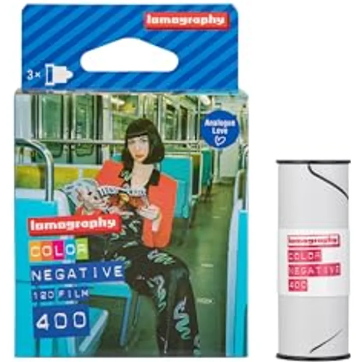 Lomography Color Negative 400 120 Rollfilm 3x