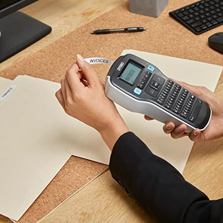 DYMO Beschriftungsgerät LabelManager 160 Qwerty, Tragbarer Etikettendrucker für professionelle Beschriftungen – Bild 4