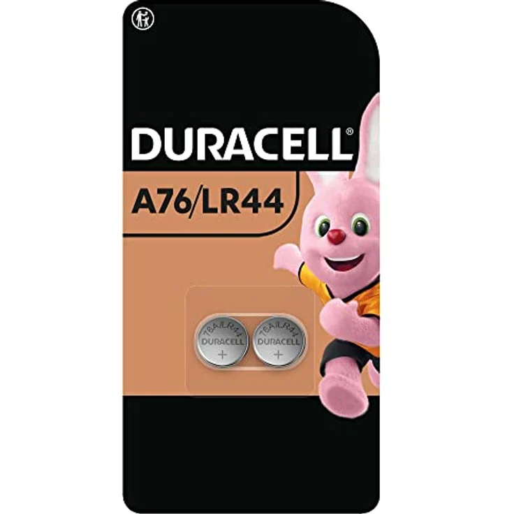 Duracell 1,5 V A76/LR44 Batterie 2-Teiliges Packung – Bild 1
