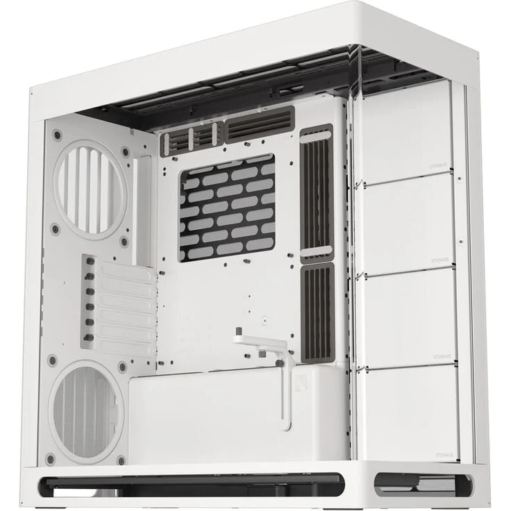 HAVN HS 420 PC-Gehäuse, Midi-Tower, E-ATX, Tempered Glass - Weiß – Bild 1