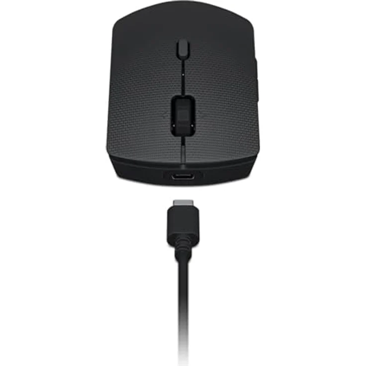 Lenovo Professional Wireless Rechargeable Combo Keyboard and Mouse, Deutsche Tastatur mit Scheren-Schaltern, grau, umweltfreundlich – Bild 6