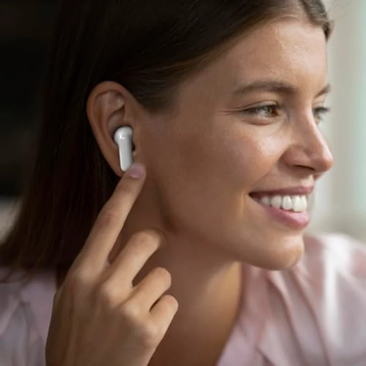 Hama Bluetooth®-Kopfhörer "Freedom Light II", TWS, Earbuds, Sprachsteuerung, weiß – Bild 7