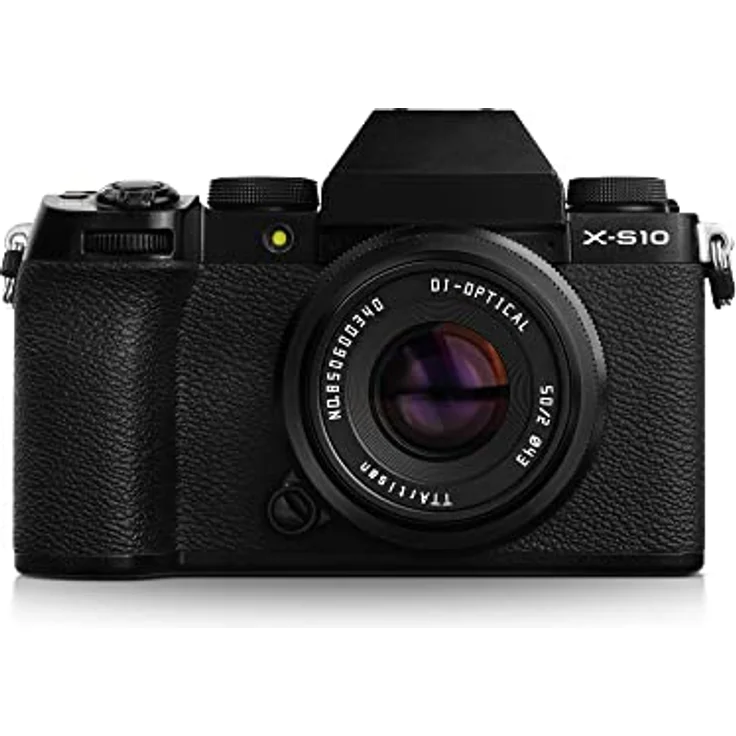 TTArtisan 50 mm F2 Metallgehäuse, kompatibel mit Fuji X Mount (Vollrahmen) – Schwarz – Bild 2