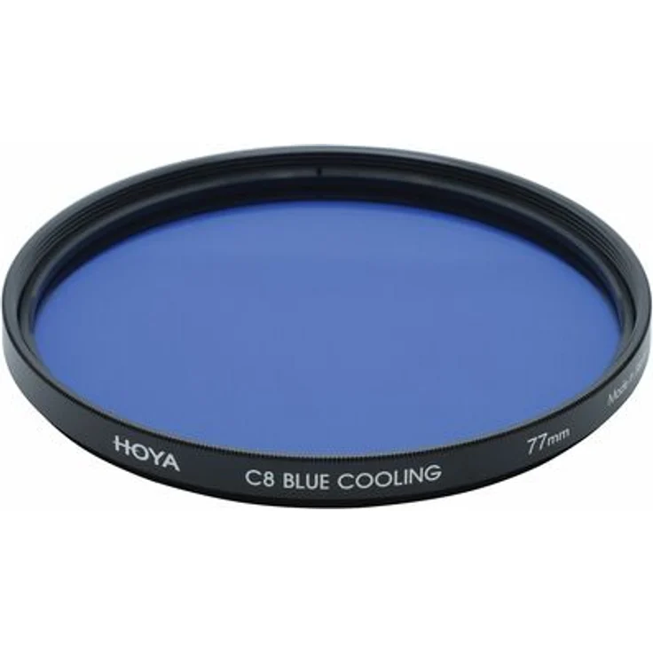 Hoya C8 BLUE COOLING 46mm, Farbkorrekturfilter zur Weißabgleichkorrektur mit Blauton-Effekt – Bild 1