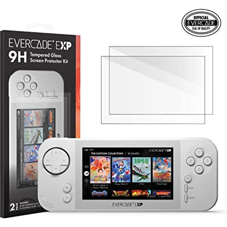 Evercade EXP Tempered Glass Screen Protector – Bild 3