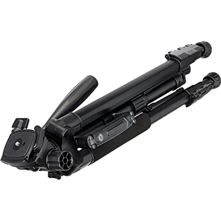Levenhuk Level Plus VT10 2-In-1 Dreibein- Und Einbeinstativ-Set, Aluminium, 460—1760 mm Höhe, 360° Drehbarer Kopf, Wasserwaage, bis 2 kg - Kamera-Zubehör – Bild 3