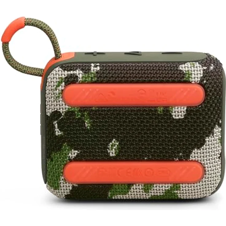 JBL Go 4 in Camouflage – Tragbare Bluetooth-Lautsprecher-Box Pro Sound, tiefem Bass und Playtime-Boost-Funktion – Wasserfest und staubfest – 7 h Laufzeit – Bild 4