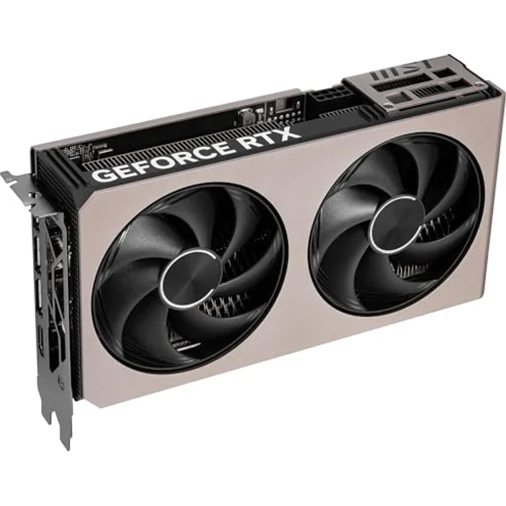MSI GeForce RTX 5060 Ti Inspire 2X OC, 16GB GDDR7 Grafikkarte mit 28Gbps, PCIe 5, Boost bis 2617 MHz, HDMI 2.1b, DisplayPort 2.1b – Bild 5