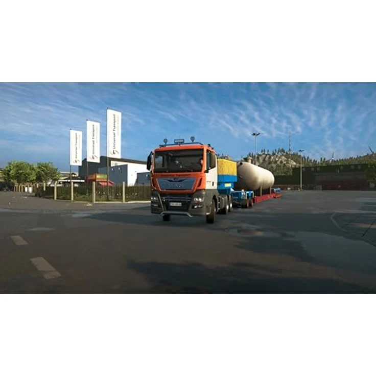 MDM MERIDIEM GAMES Heavy Cargo - The Truck Simulator [PS5], Transportfahrten mit Übermaß und Kranfahrten, MAN und Scania Zugmaschinen, realistische Anhänger/Auflieger – Bild 2