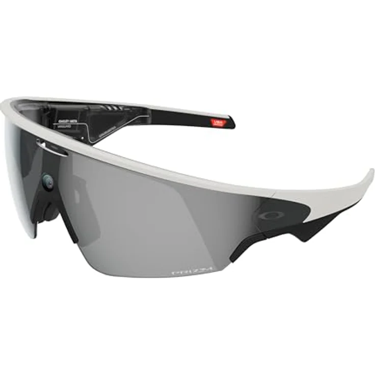 Oakley Meta Vanguard SK-1001205-01, AR Brille mit 12MP Kamera, Weiss-Schwarz, Open-Ear-Lautsprechern und Garmin-Kompatibilität – Bild 1