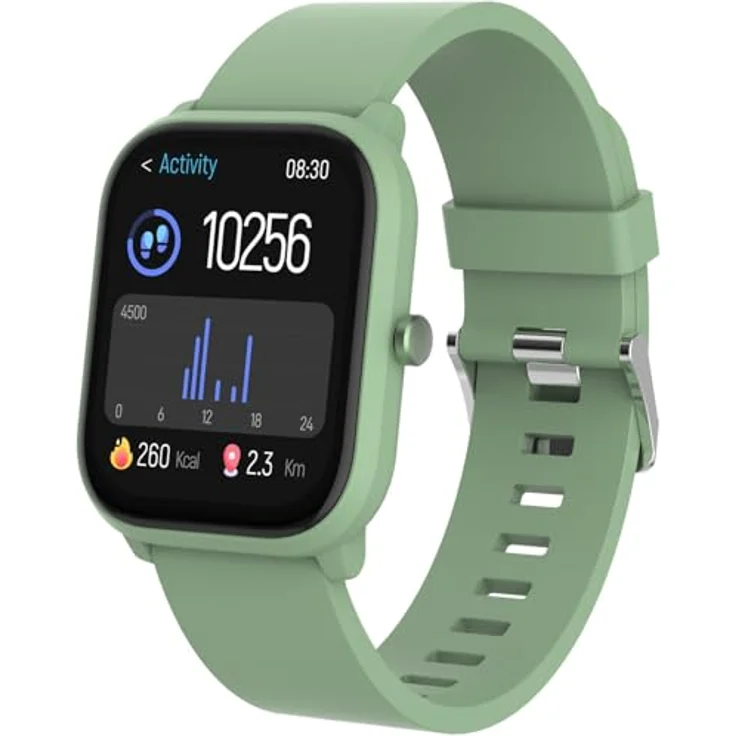 Denver Smart Watch SWK-120, Smartwatch mit 4,45 cm (1,75 Zoll) IPS-Display, Bluetooth-Telefonie, Herzfrequenz- und Schlaftracking – Bild 6