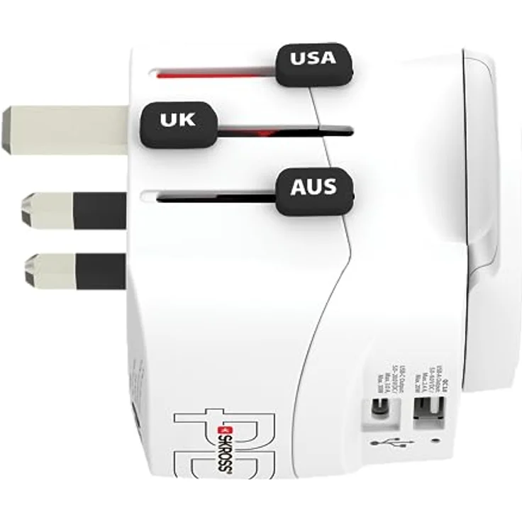 Skross 1.302473 Reiseladegerät PRO Light USB AC30PD World – Bild 3