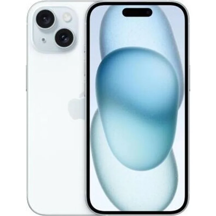 Apple MTP43QN/A - iPhone 15 128GB - 6.1" Super Retina XDR OLED Display, Dual Camera System, 5G, iOS 17, Blue