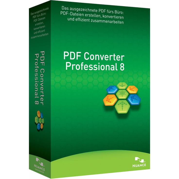 Nuance PDF Converter Professional 8 | Windows | Sofortdownload | Zertifiziert
