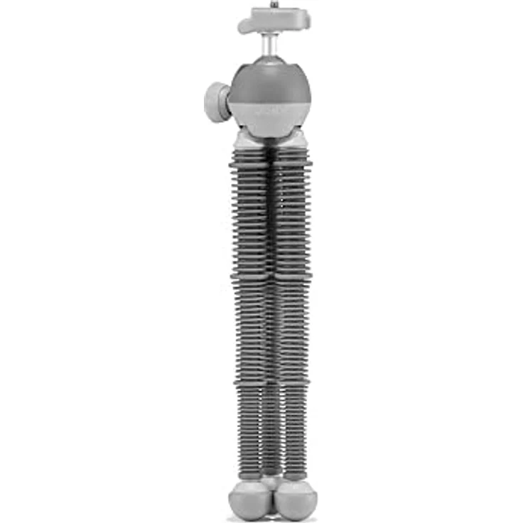 JOBY PodZilla Large Flexibles Stativ mit Kugelkopf, Phone Stativ von den GorillaPod Entwicklern, kompatible mit iPhone, Smartphones, kompakte spiegellose Kameras,Geräte bis zu 2,5 kg, Grau – Bild 4