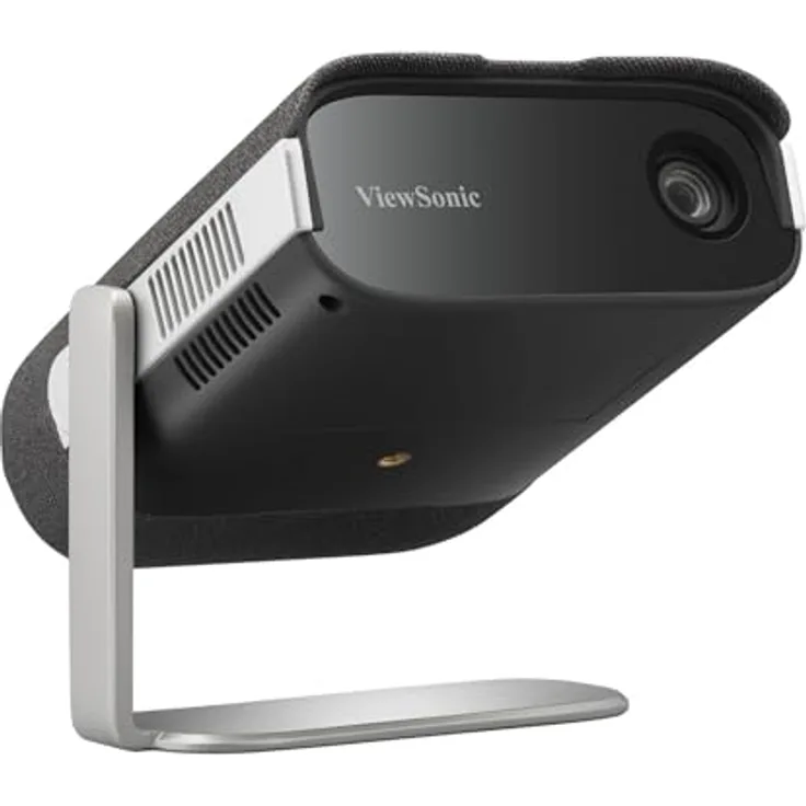 ViewSonic M1X Smart Beamer, 1080p Full HD Beamer, Portable Beamer for Outdoor/Home Cinema, Harman Kardon Speakers