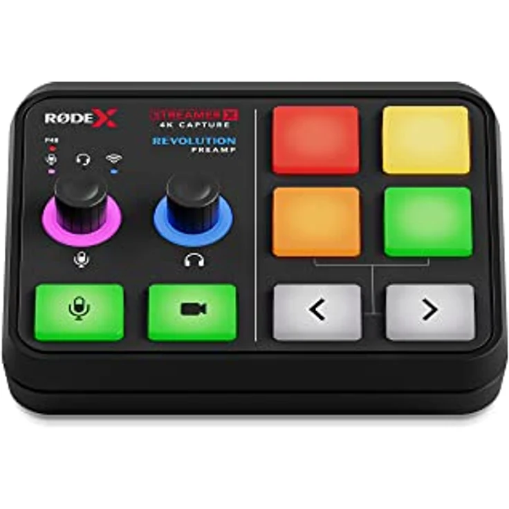 RØDE X Streamer X Professionelle integrierte Audioschnittstelle und 4K-Videoaufnahmekarte mit XLR-, HDMI- und TRRS-Anschlüssen für Streaming, Gaming und Content Creation – Bild 2