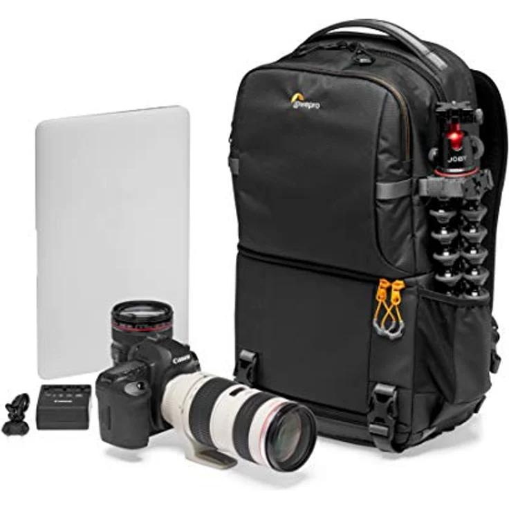 Lowepro Fastpack BP 250 AW III Kamerarucksack - Kameratasche - Fotorucksack für spiegellose und DSLR-Kameras wie Nikon D850, 300D, mit Zugang per QuickDoor, Fach für 13-Zoll-Laptop, Ripstop, Schwarz – Bild 12