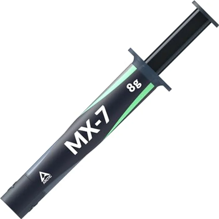 ARCTIC MX-7 (8 g) - Ultimate Performance Wärmeleitpaste für CPU und Grafikkarten, sehr hohe Wärmeleitfähigkeit, nicht leitend, lange Haltbarkeit – Bild 1