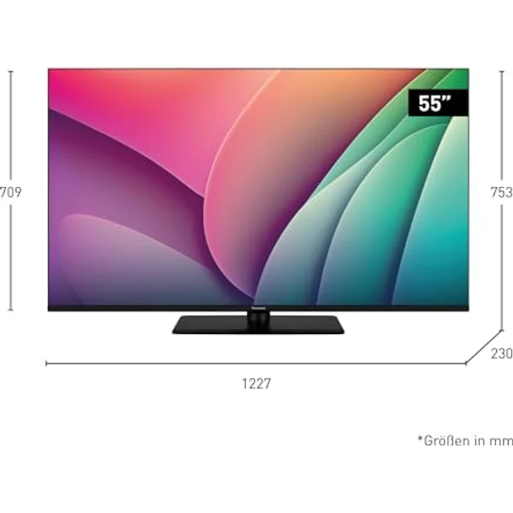 Panasonic TV-55W80AEZ, 55 Zoll 4K LCD Fernseher mit QD-Layer und integriertem Fire TV, Alexa-Sprachsteuerung, HCX-Prozessor – Bild 3