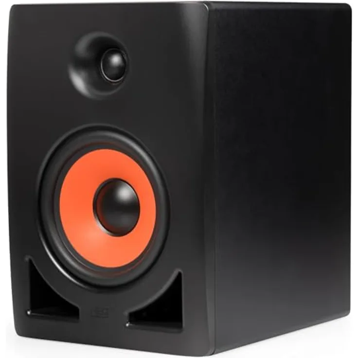 ESI nEar i7, Aktiver 6,5-Zoll Studiomonitor mit DSP und 2-Wege Class-D-Verstärkung, Schwarz