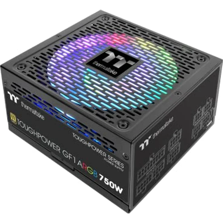 Thermaltake Toughpower GF1 ARGB 750W Gold - TT Premium Edition PC Netzeil, PS-TPD-0750F3FAGE-1 – Bild 2