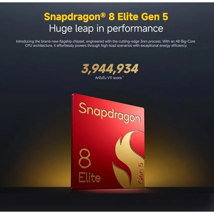 XIAOMI Poco F8 Ultra 5G, Smartphone mit 256GB Speicher, 12GB RAM, Dual SIM, Schwarz – Bild 3