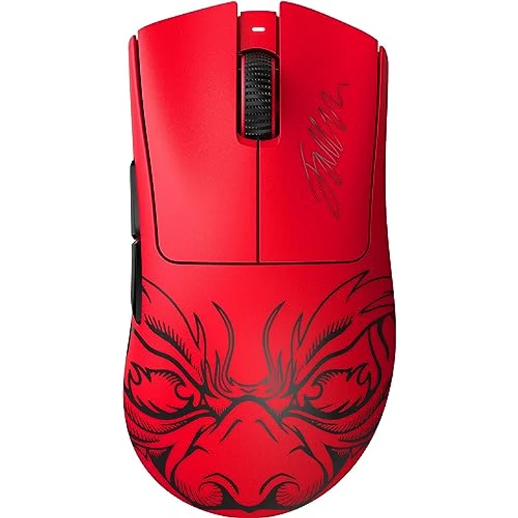 Razer DeathAdder V3 Pro - Leichte kabellose Ergonomische Esports-Maus (63g Leichtes Design, Focus Pro 30K Optischer Sensor, Mausschalter Gen-3, HyperSpeed Wireless) Faker-Edition – Bild 1