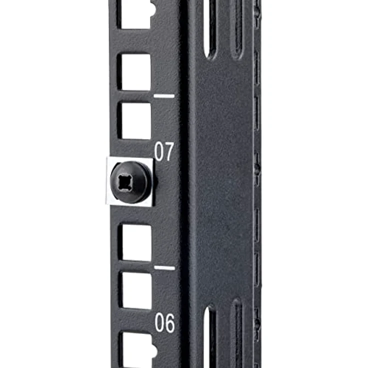 StarTech.com Server Rack Schrauben und Klippmutter - 10-32 - Rackmontage Schrauben und Schnappmuttern - 50 Pack – Bild 8