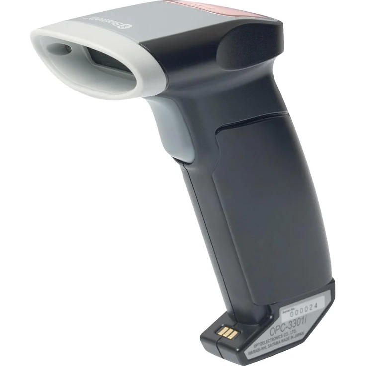 Opticon OPC-3301i, Bluetooth Barcode-Scanner für 1D-Barcodes, ergonomisches Design, Schwarz