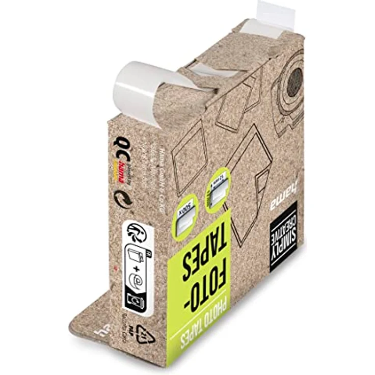Hama Fototapes 1.000 Stück (2 x 500 Fotokleber, doppelseitig selbstklebende Klebepads, Klebepunkte geeignet für Alben) - Preisvergleich – Bild 2