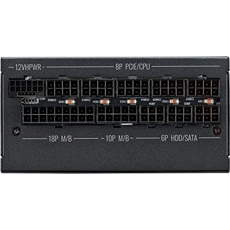 Cooler Master V1300 SFX Platinum – 80 PLUS Platinum, 1300 Watt SFX-Netzteil, vollständig modulares Netzteil, passend für Mini-ITX- bis ATX-Gehäuse, volle ATX 3.0-Unterstützung, leiser 92mm FDB-Lüfter – Bild 5