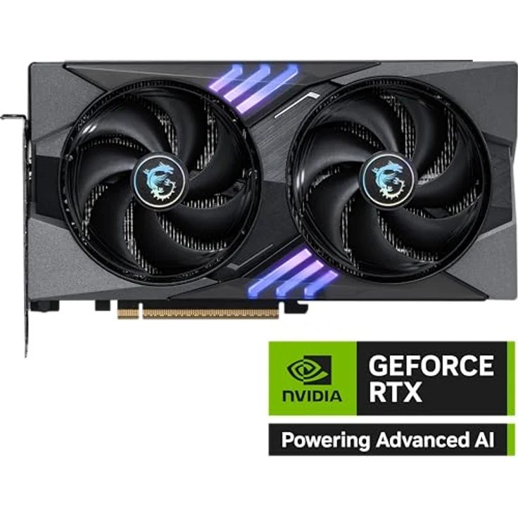 MSI GeForce RTX 5060 Ti 16G Gaming OC, 16GB GDDR7 Grafikkarte mit PCIe 5, Boost bis 2647 MHz, HDMI 2.1b und DisplayPort 2.1b – Bild 2