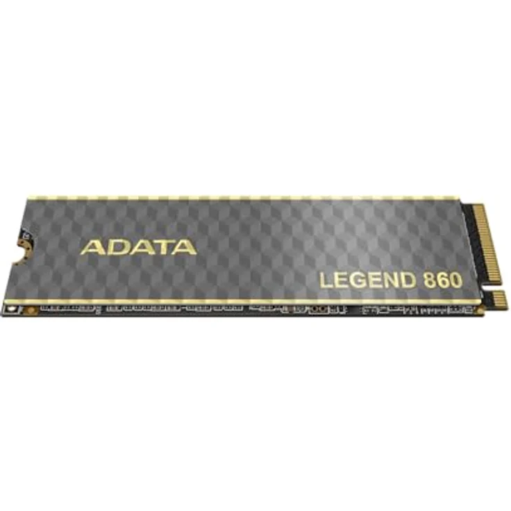 ADATA SSD LEGEND 860 2TB PCIe 4x4 6000/5000 MB/s M.2 (SLEG-860-2000GCS), NVMe Solid State Drive, 2 Terabyte, PCI-Express 4.0, AES-Verschlüsselung – Bild 2