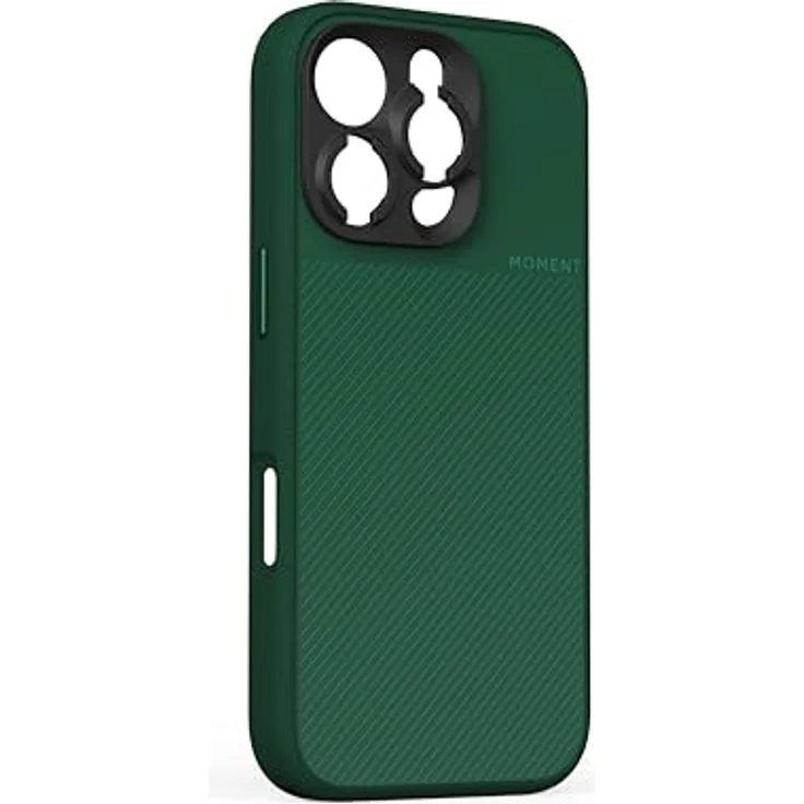 Moment Case MagSafe für iPhone 16 Pro, robuste Smartphone-Hülle in Grün mit Drop-In Lens Mounts und Schutz gegen Stürze bis 3 Meter – Bild 1