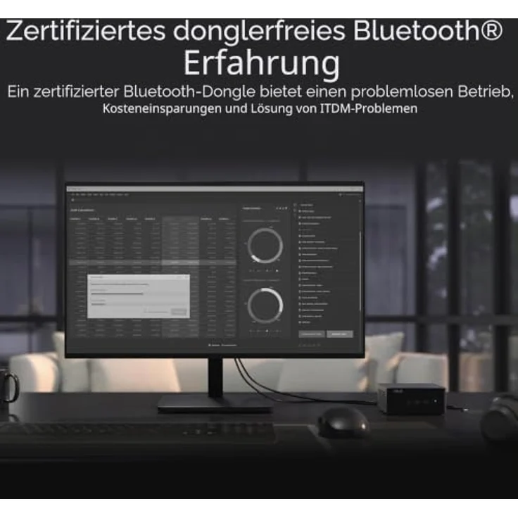 ASUS NUC 14 Pro RNUC14RVHU500000I, Mini-PC mit Intel Core Ultra 5 125H, 0 GB RAM, Intel Arc Graphics, Bluetooth 5.3, Wi-Fi 6E, Schwarz – Bild 6