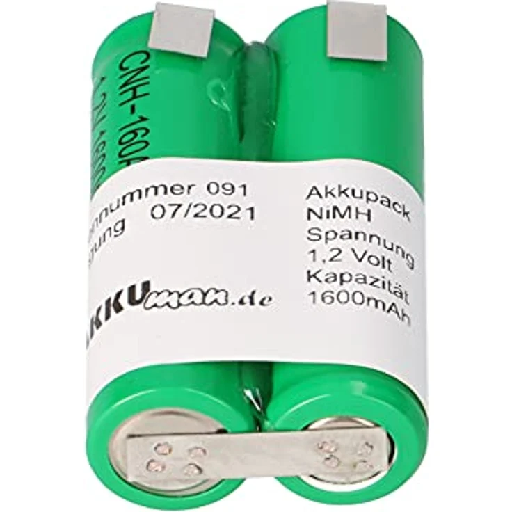 Akkupack 2,4V 1600mAh Spezial Industrie Akku AA Mignon Reihe mit... – Bild 4
