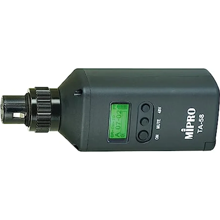 Mipro TA-58 Digitaler Anstecksender für Mikrofone, Mikrofon – Bild 2