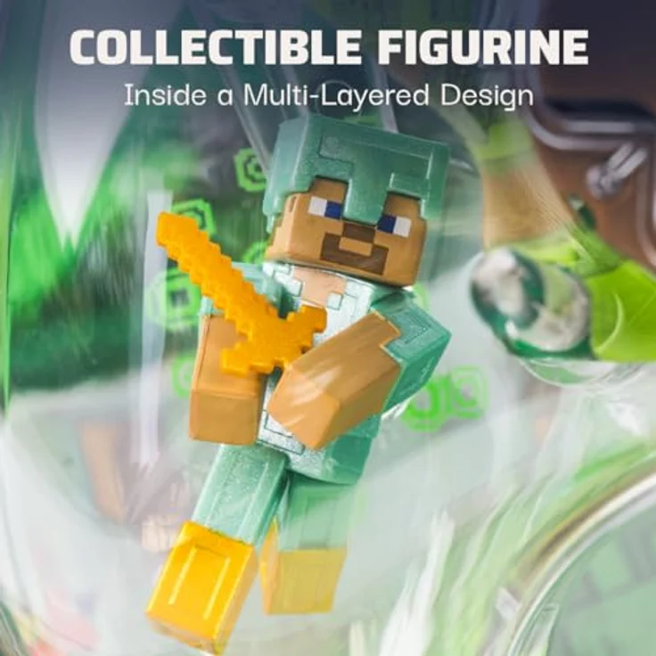 PDP Nintendo Switch REALMz - Switch Wireless Controller - MINECRAFT FOREST, LED-Beleuchtung, kabellos, offiziell lizenziert – Bild 2