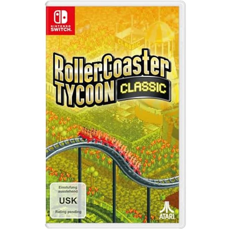 Atari RollerCoaster Tycoon Classic - Switch, Achterbahnbau und Parkmanagement in einem Spiel – Bild 1