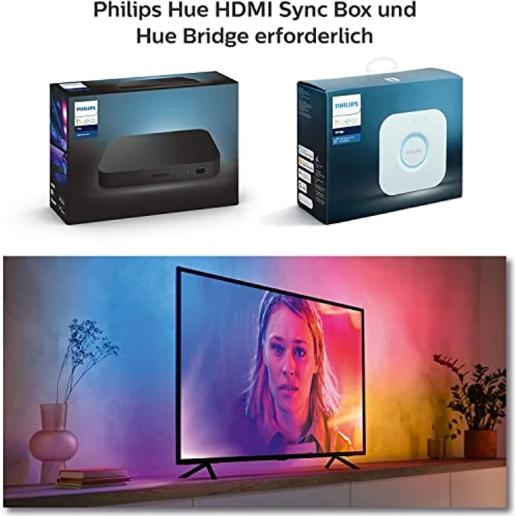 Philips Hue Play Gradient 55 Zoll Lightstrip, 16 Mio. Farben - Preisvergleich – Bild 9