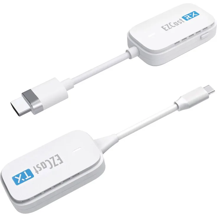 EZCast BC-1 & R-1, HDMI Streaming Stick mit Plug-and-Play-Funktion, 5 GHz WLAN, tragbar, kompatibel mit Android, iPadOS, Windows und macOS